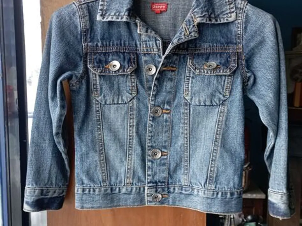 blusão ganga denim menino 