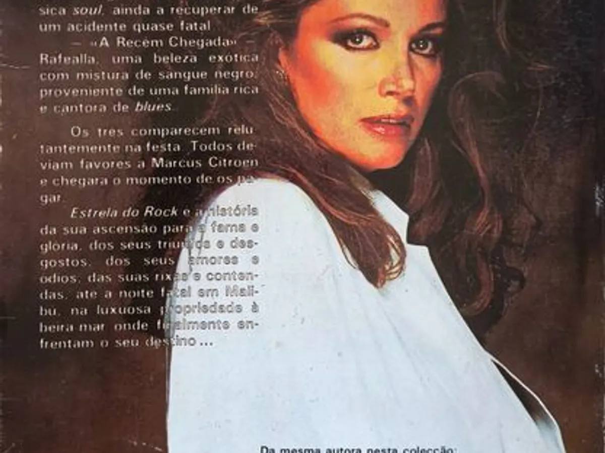 Conjunto de 8 livros de Jackie Collins.