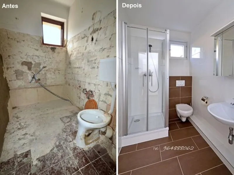 Remodelação Casas de banho / Wc por 1300/m2