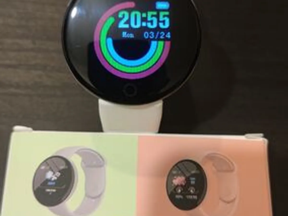 Smartwatch D18 Branco