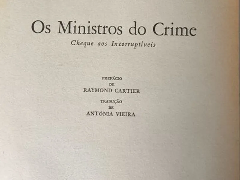 Os Ministros do Crime