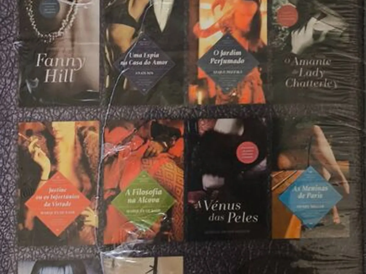 10 Livros Literatura Erótica (na caixa, selados)