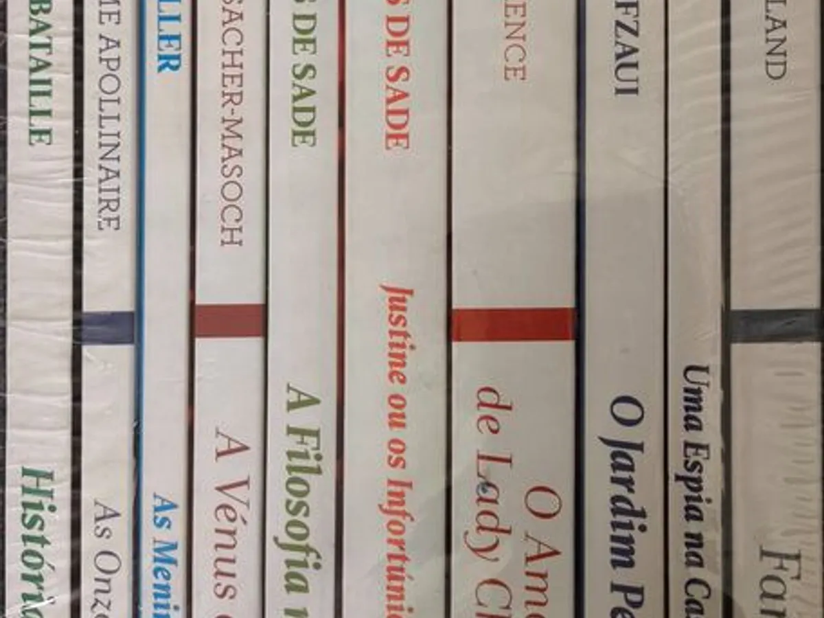 10 Livros Literatura Erótica (na caixa, selados)