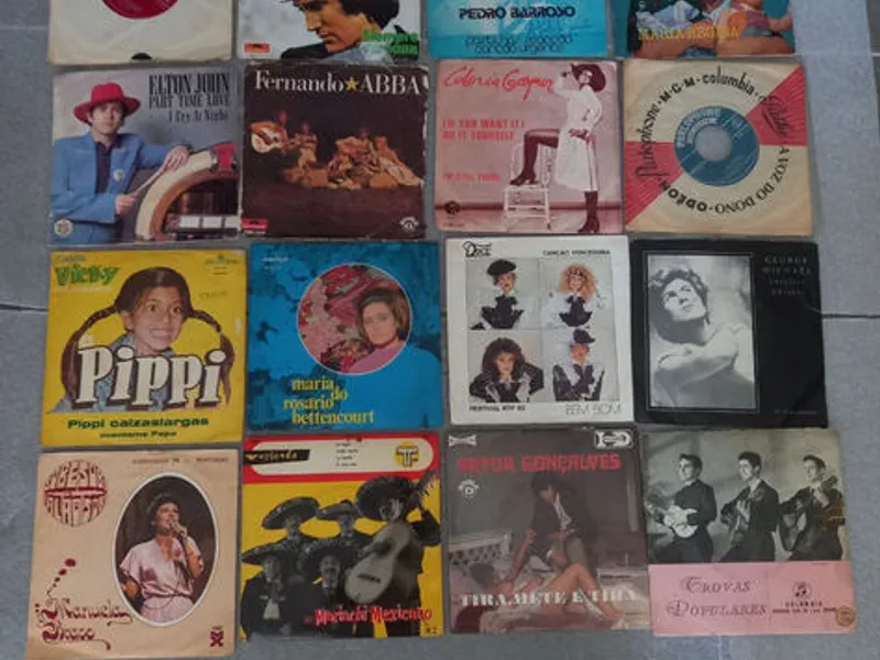 Lote 139 discos vinil