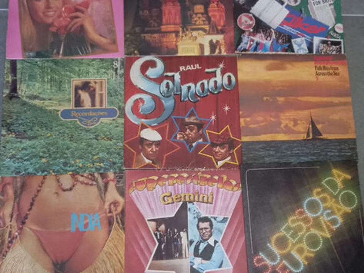 Lote 139 discos vinil