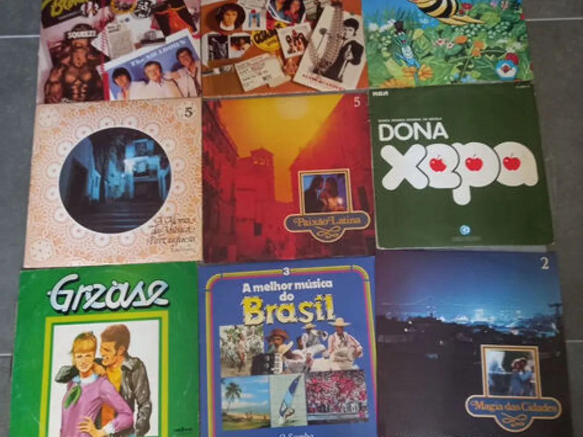 Lote 139 discos vinil