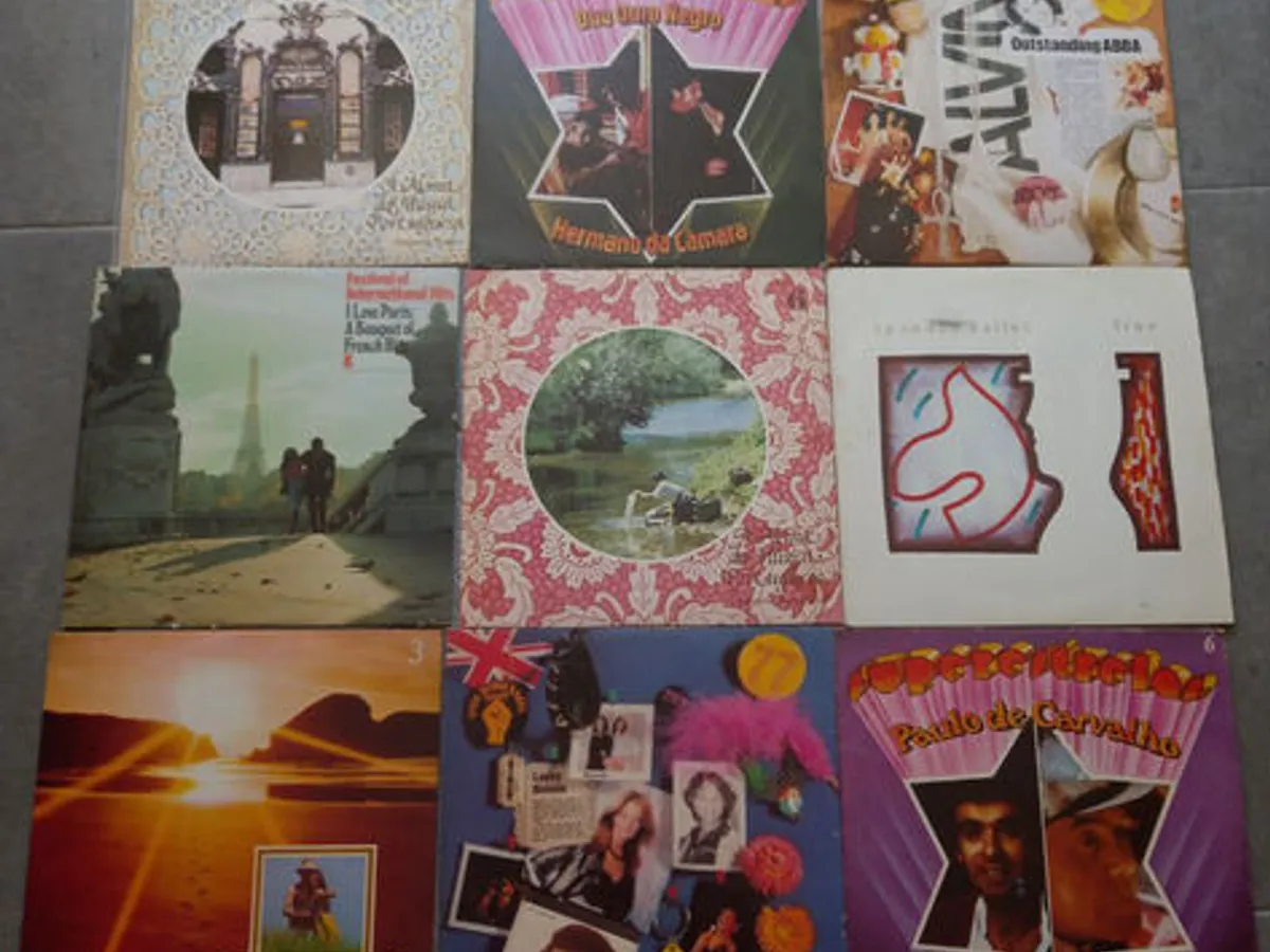 Lote 139 discos vinil