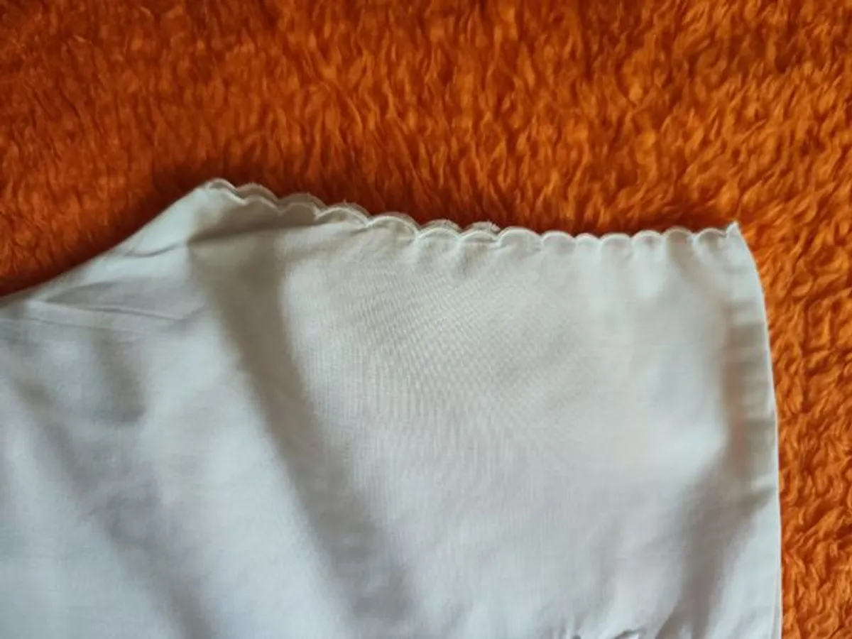 Vendo Blusa bordado da Madeira n 38, branco 