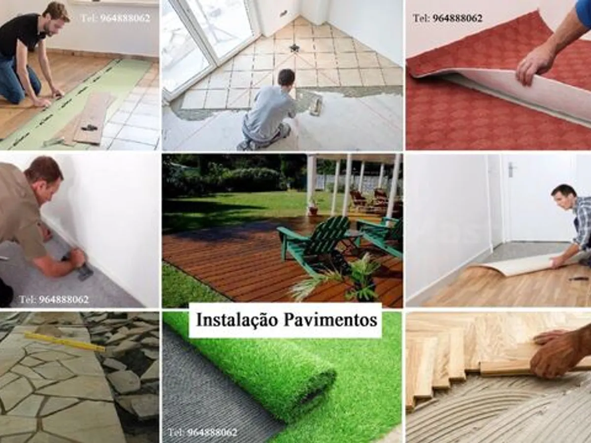 Manutenção, Remodelação e Reabilitação de imóveis.