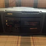 Rádio, leitor cassetes e Cd's Sanyo  3