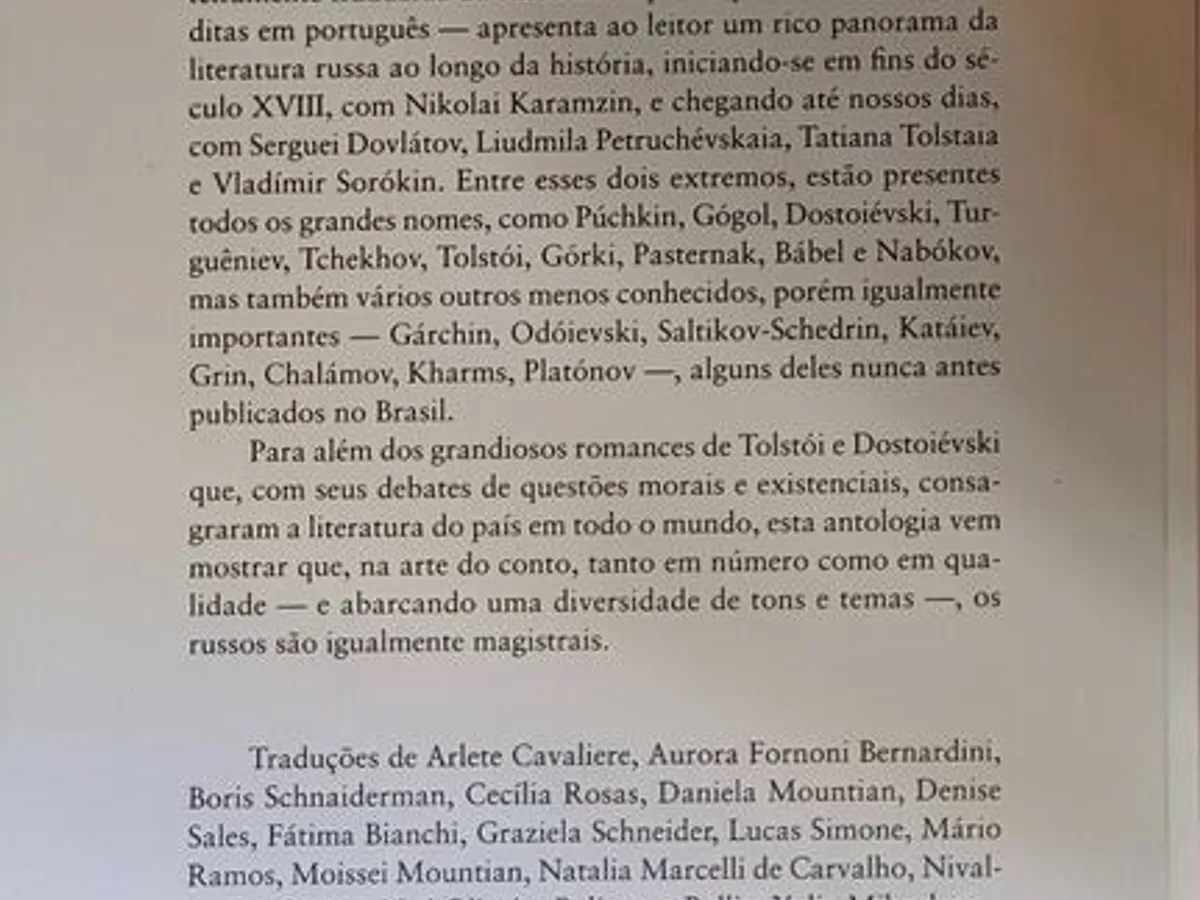 Nova Antologia do Conto Russo