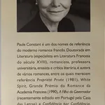 Confidência por Confidência - Paule Constant 3