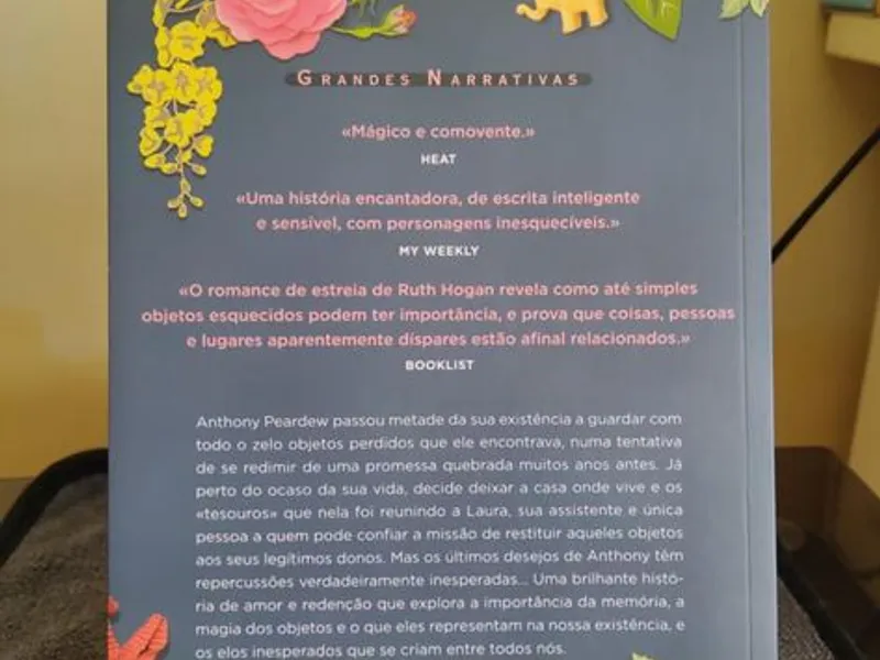 Livro “O Guardião dos Objetos Perdidos”