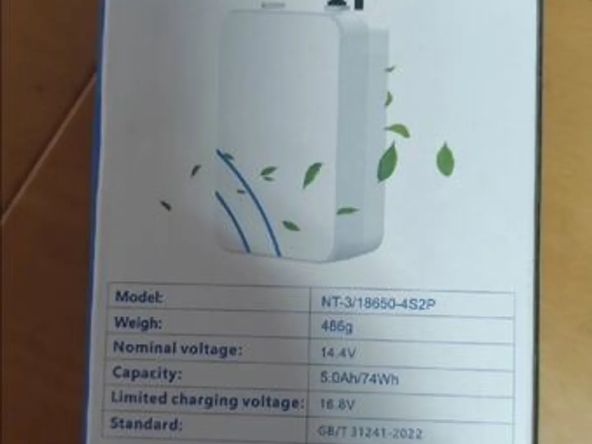 bateria para maquina de oxigénio 