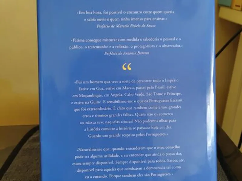 Livro “Ramalho Eanes - Palavra que conta”