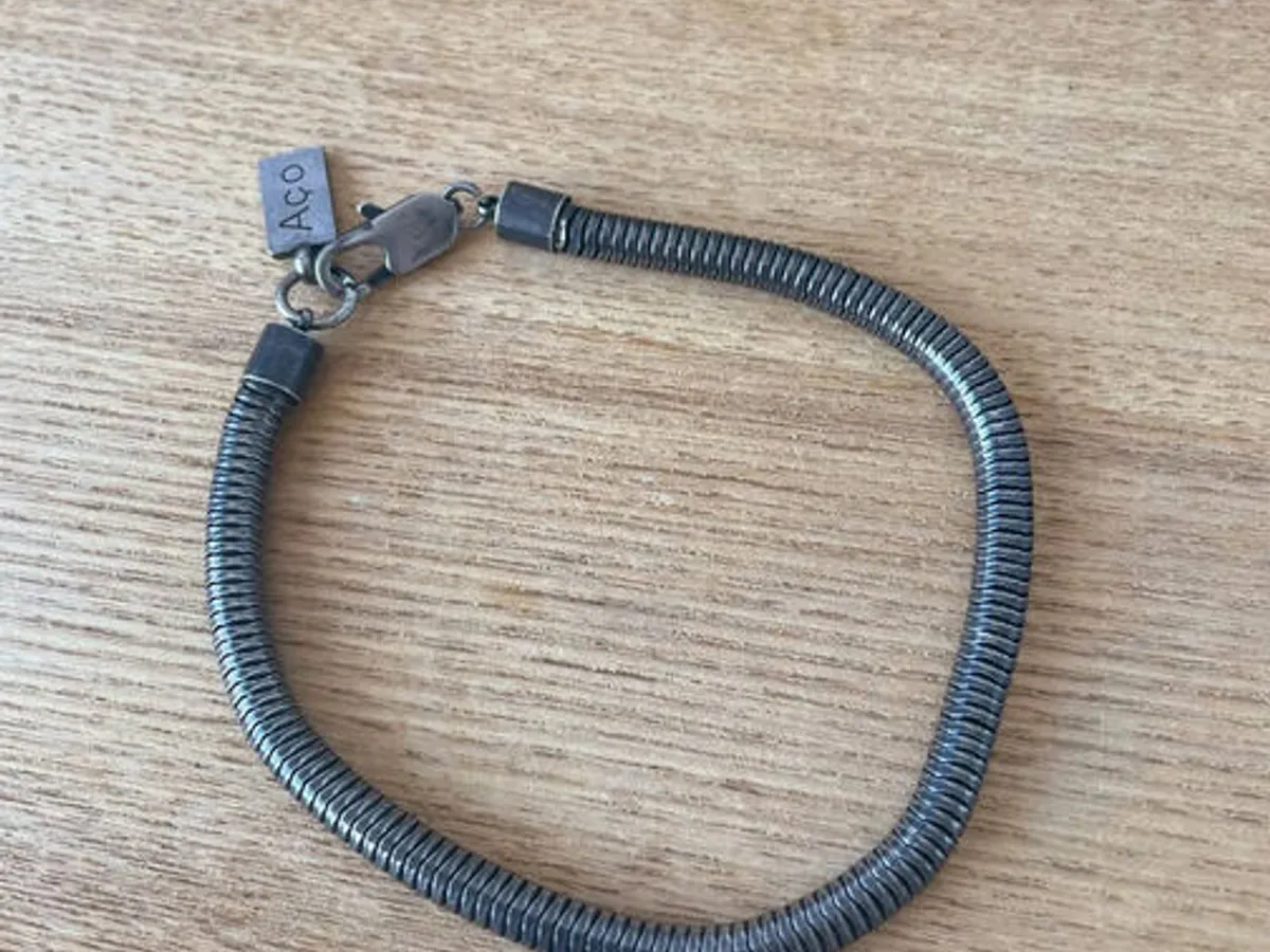 Pulseira em aço inoxidável