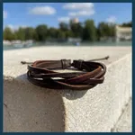 Pulseira em couro vegan 3