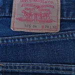 Calções de Ganga Azuis Clássicos com Bainha Dobrad 6