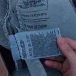 Calções de Ganga Azuis Clássicos com Bainha Dobrad 8