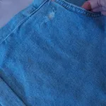 Calções Ganga Azuis Claros Rasgões – Bershka 36 4