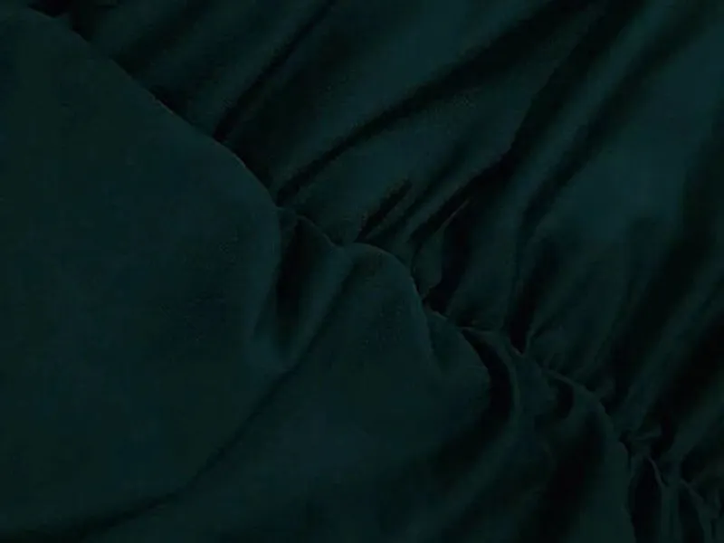 Vestido Ombro Único Verde Escuro – L