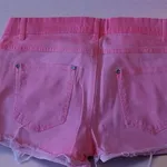 Calções Rosa Néon Desfiados – T38 7