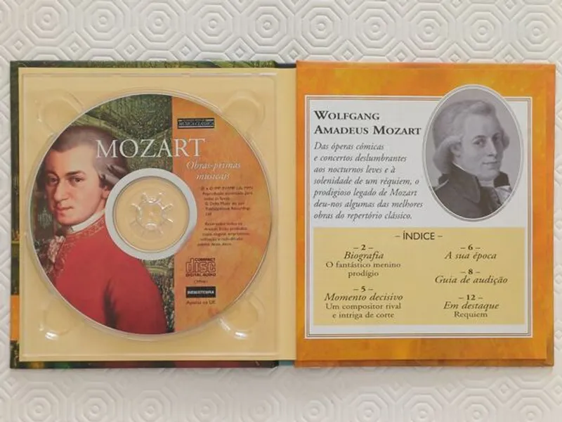 CD – Mozart – Obras-primas musicais 