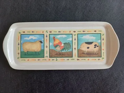 Torteira / Bandeja Cloverleaf – Farm Animals 