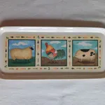 Torteira / Bandeja Cloverleaf – Farm Animals  5