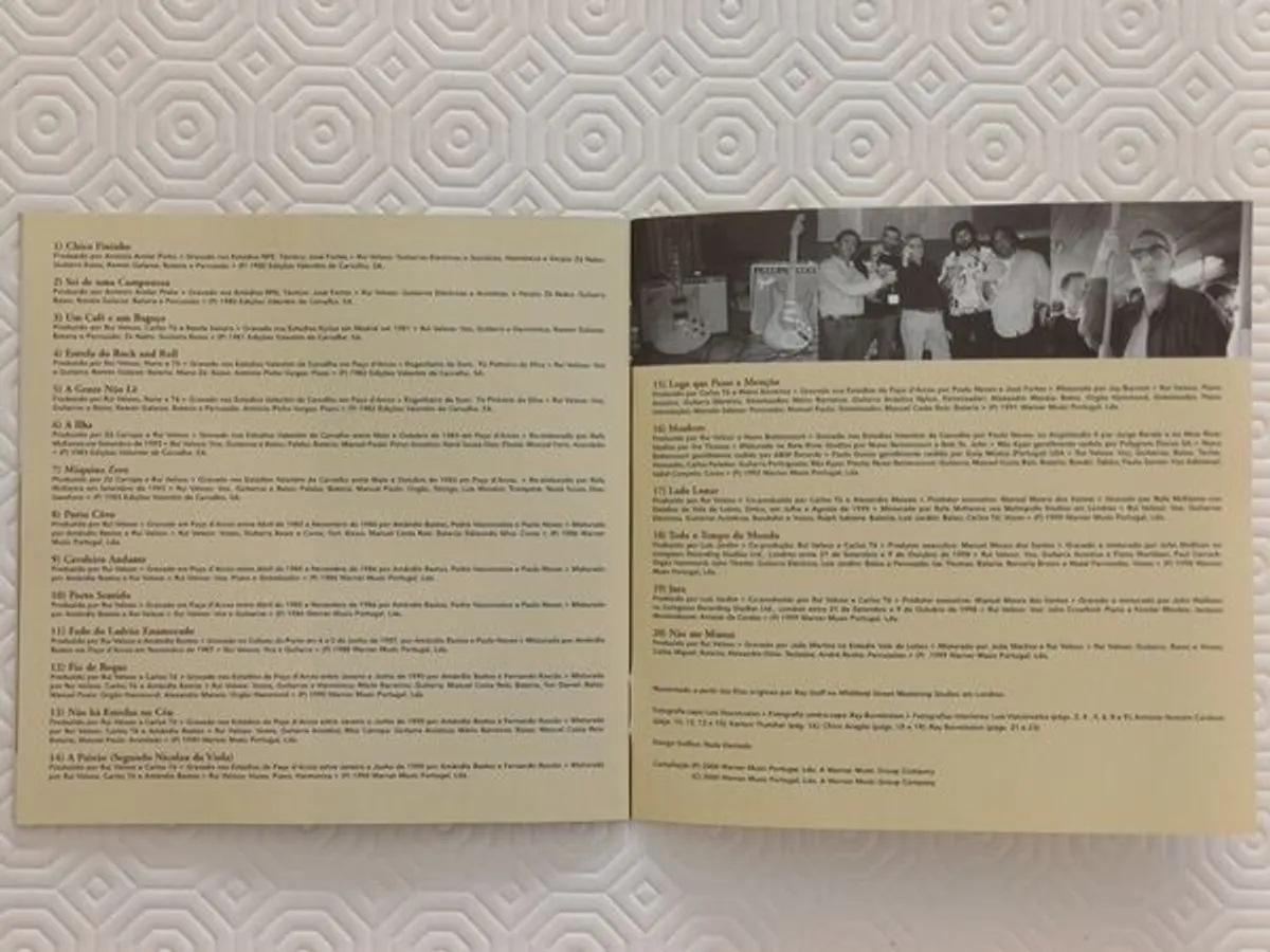 CD - O Melhor de Rui Veloso - 20 anos depois 