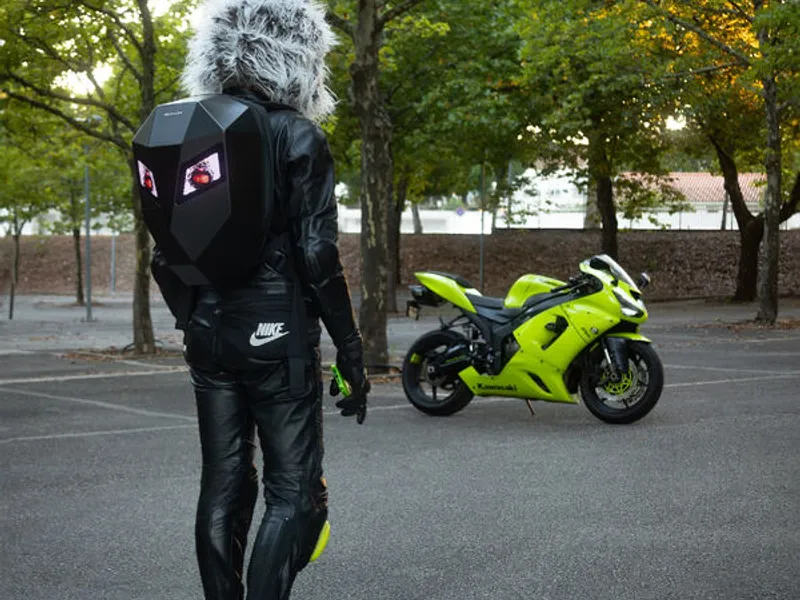 Mochila Motard Led