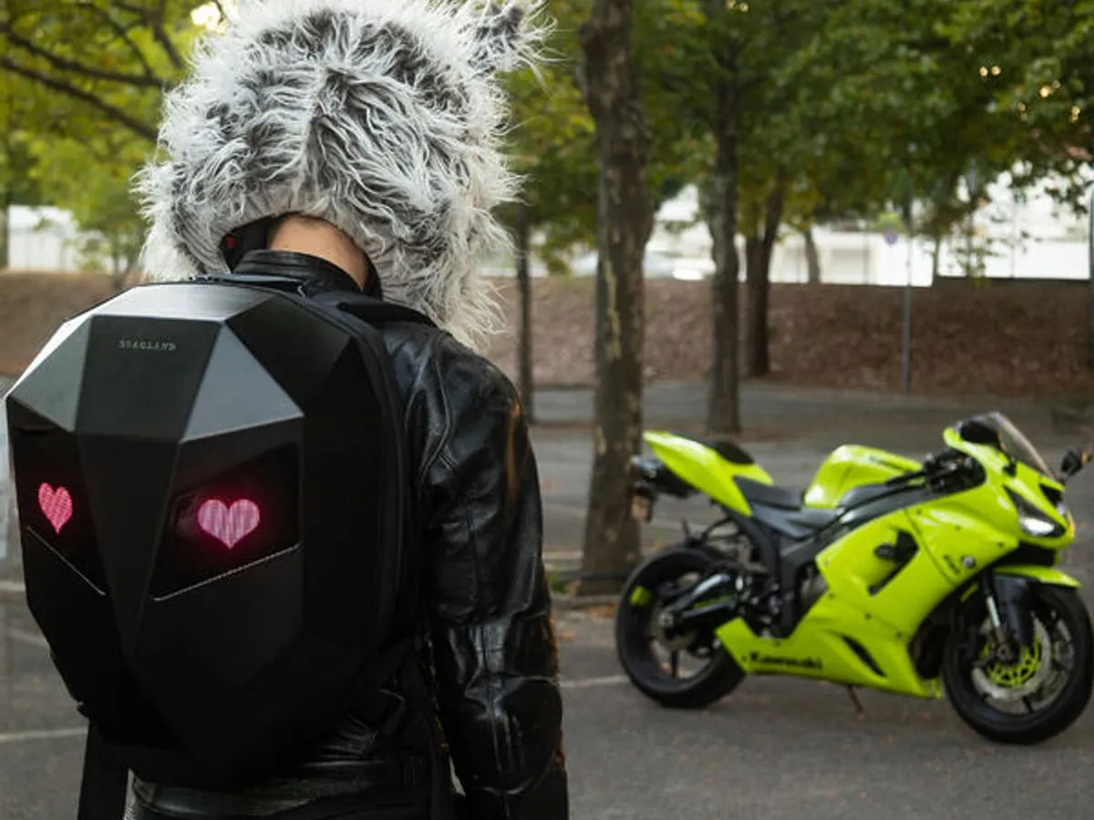 Mochila Motard Led