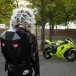 Mochila Motard Led 9