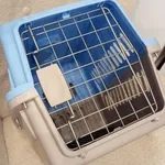 Box transporte de animais Azul 1