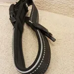 Coleira Preta c/local para localizador - Nova 1