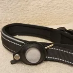 Coleira Preta c/local para localizador - Nova 2