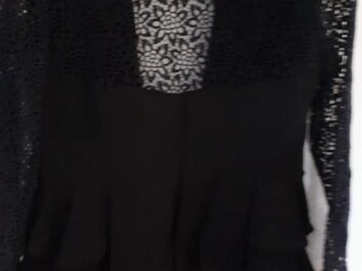 Blazer e top de renda