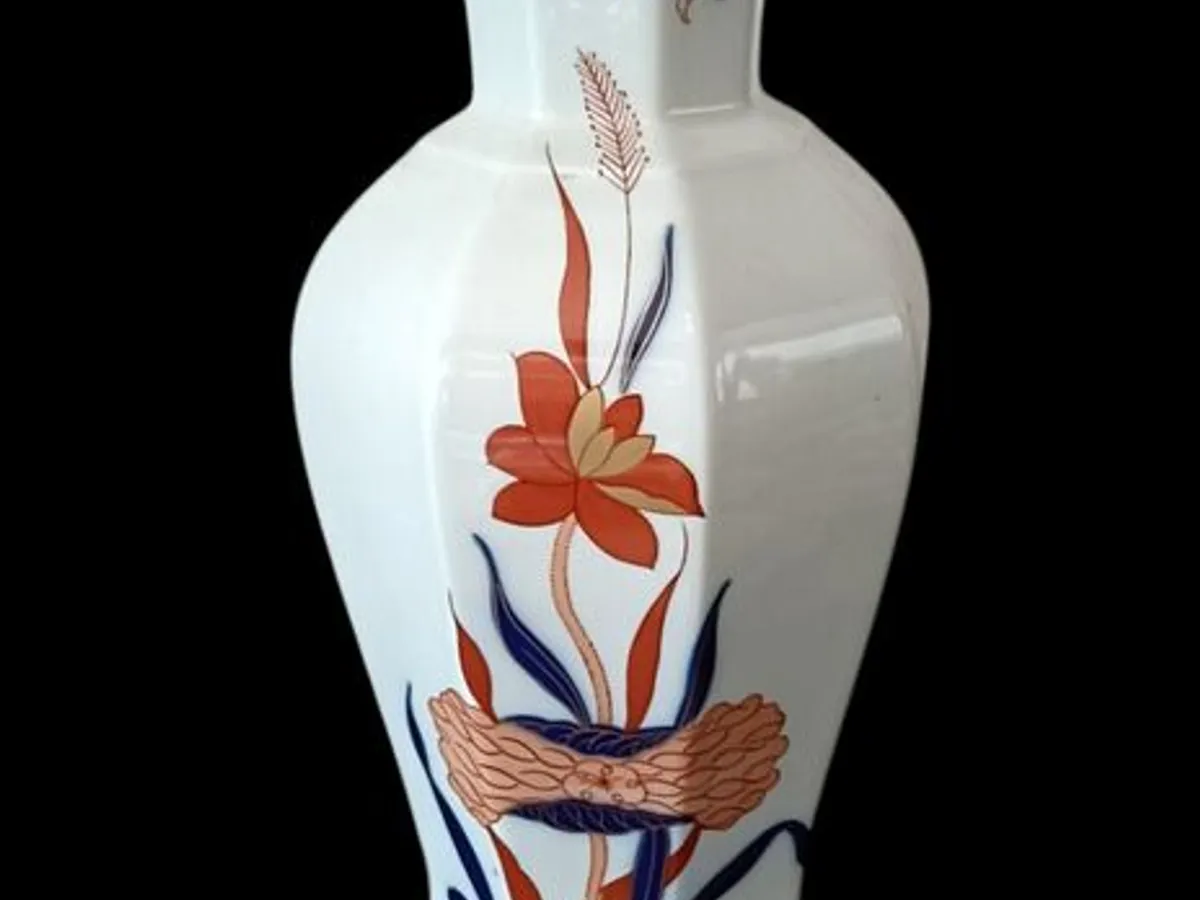 Jarra Vista Alegre Imari Ouro 