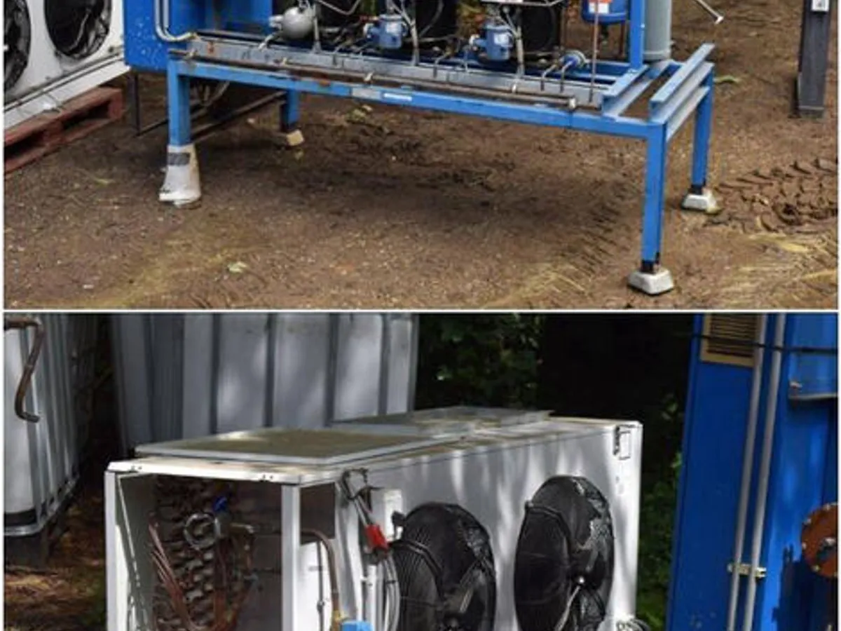 Unidade de resfriamento operacional para câmara fr