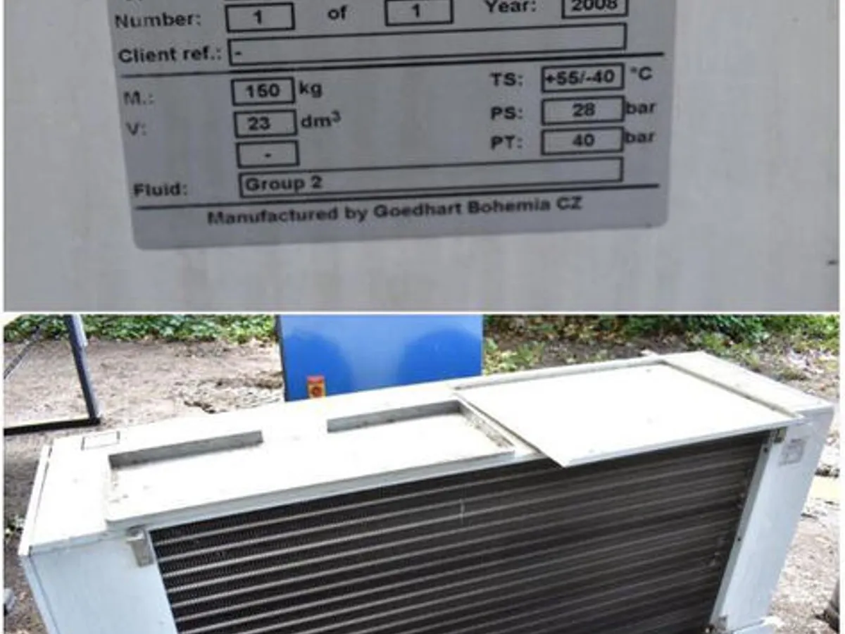 Unidade de resfriamento operacional para câmara fr