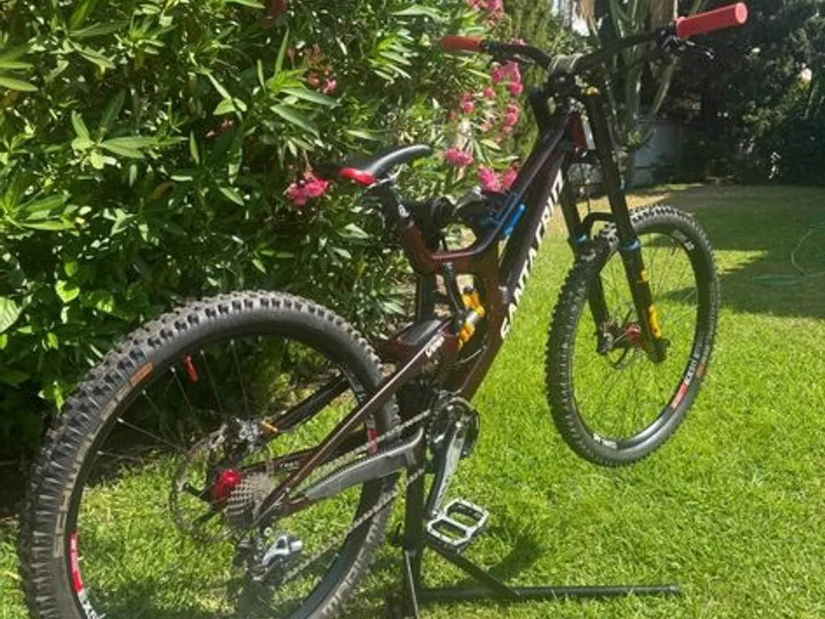 Bicicleta Santa Cruz V10 L MX / Carbono CC DH / Do