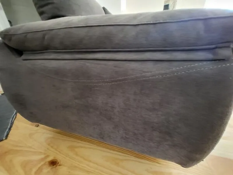 Sofá 275cm com chaise-longue de 160