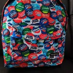 Mochila multicolorida da Ambar da coleção Inverse, NOVA.  1