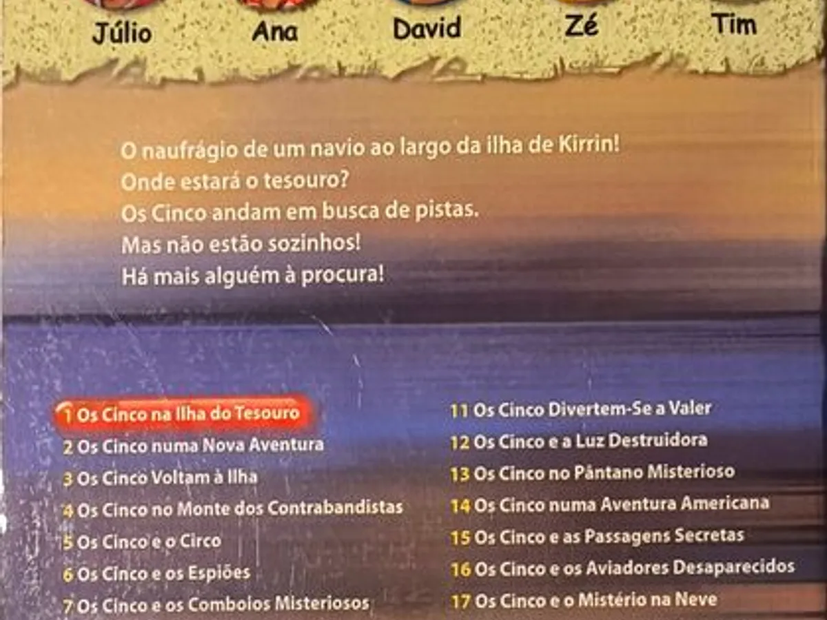 Os Cinco (2 livros)