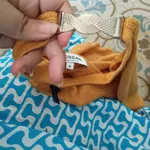 Blusa regata da marca MORGAN, cor laranja mostarda 6