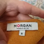 Blusa regata da marca MORGAN, cor laranja mostarda 9