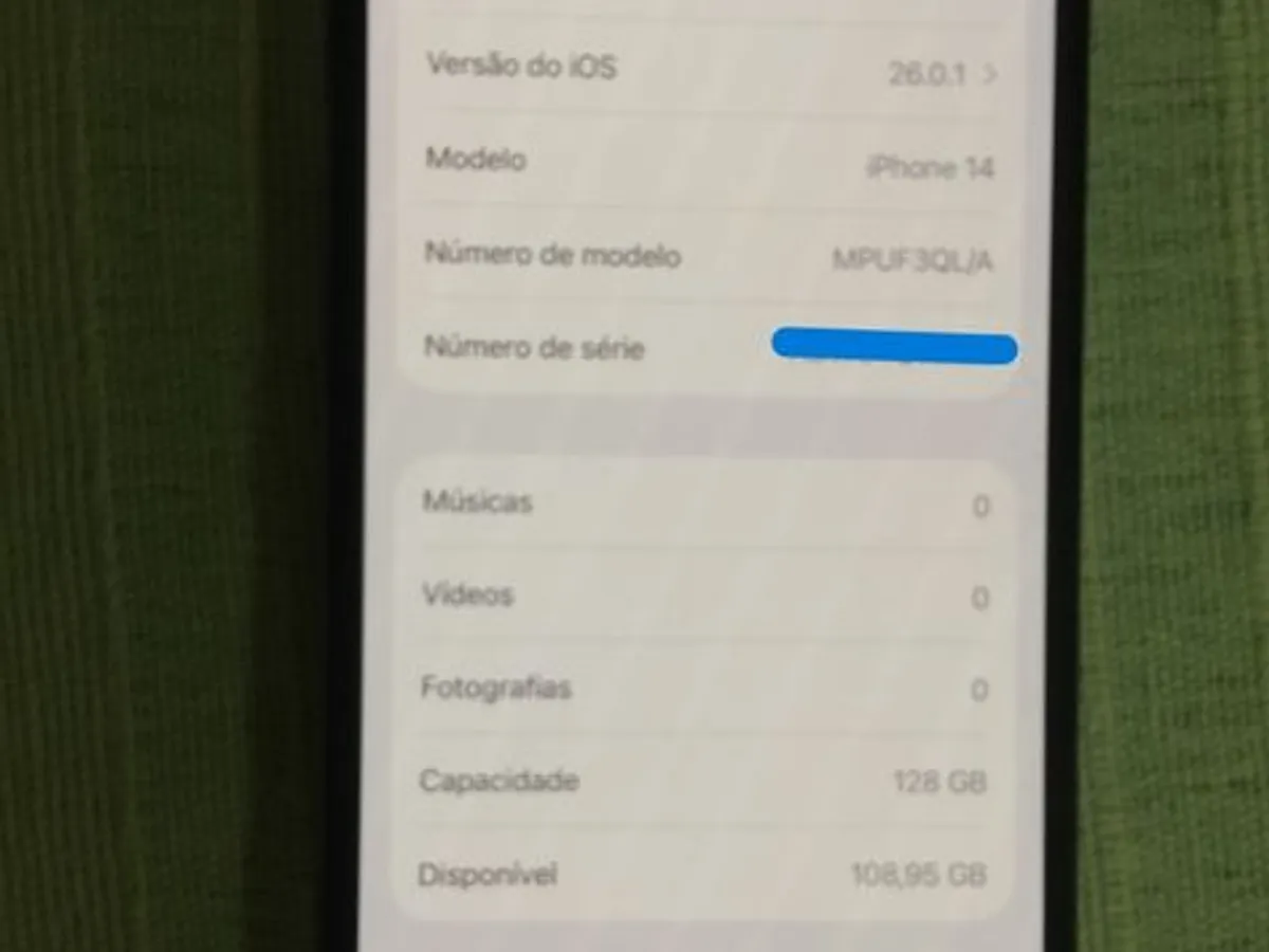 iphone 14, 128 gb, ótimo estado