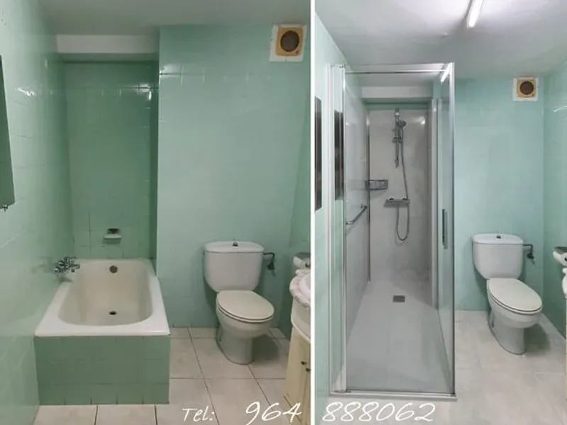 Executamos Substituição Banheira por Duche