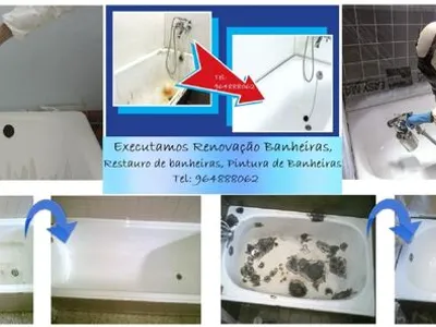 Recuperação de banheira, Pintura de banheira