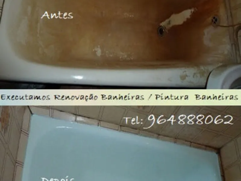 Recuperação de banheira, Pintura de banheira